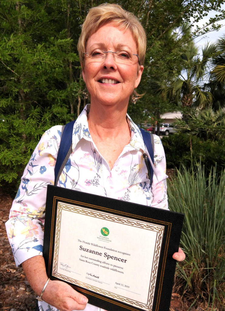 Suzanne Spencer recognized for work in Santa Rosa County