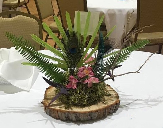 Native plant centerpiece