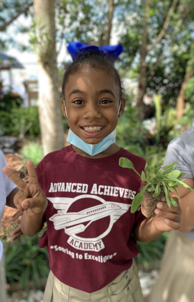 2021 Seedlings for Schools planting at Advanced Achievers Academy