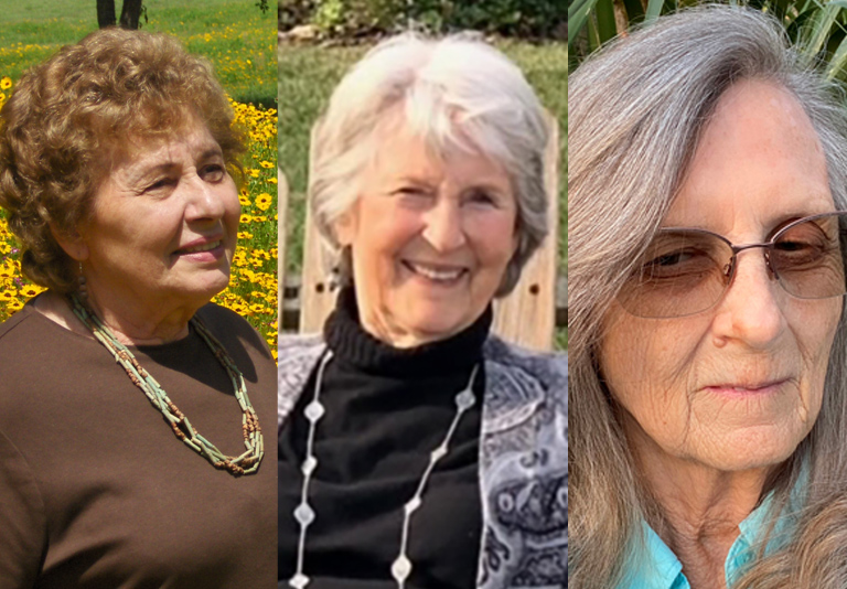 Nancy Bissett, Anne MacKay and Carolyn Schaag