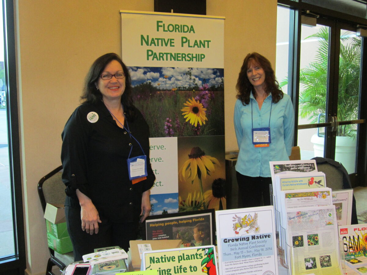 Cammie Donaldson, FANN, and Lisa Roberts, Former FWF ED, at an outreach event. 